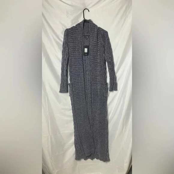 Tall cuddling is my hobby cardigan sweater charcoal fashion nova‎ size xsmall - Picture 1 of 8